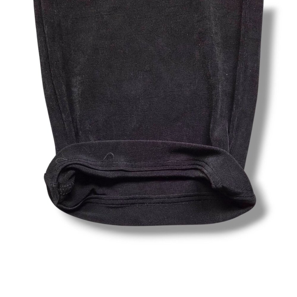 Chicos Travelers Straight Pants Womens Small‎ Black High Rise Pull On HEMMED - Picture 7 of 9